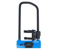 Oxford Products LK333 Combi Shackle Cadenas à combinaison 12 cycles en U Bleu