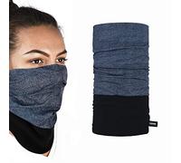 Oxford Products Unisexe Chevrons Polar Polaire Snug Face Couvrant Tête Col Boucle Noir/Gris Taille Unique