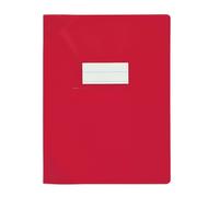 OXFORD Protège-Cahier Strong Line 24x32cm PVC Opaque 15/100ème Rouge
