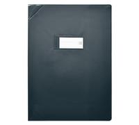 Oxford Protège-cahier Strong Line 24 x 32 cm PVC opaque 15/100ème Noir