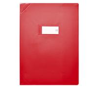 OXFORD Protège-Cahier Strong Line 24x32cm PVC Opaque 15/100ème Rouge