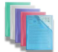 OXFORD Protège-Documents 2nd Life A4 40 vues / 20 Pochettes Couverture Polypro Coloris Assortis