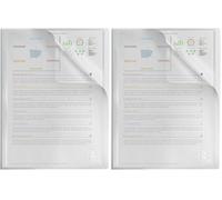 OXFORD Protège-Documents 2nd Life A4 80 vues / 40 Pochettes Couverture Polypro Incolore (Lot de 2)
