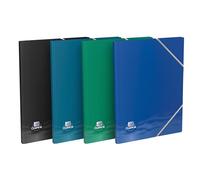 Oxford Protège-documents Océanis A4 80 vues Elastique Couleurs aléatoires