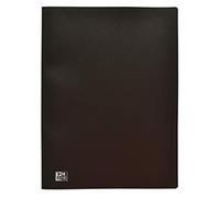 Elba Protege-Documents, Format A4, Av. 20 Pochettes, Noir