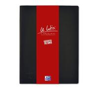 OXFORD Protège-Documents Le Lutin® L'Original A4 20 vues / 10 pochettes Couverture PVC Noir