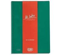 OXFORD Protège-Documents Le Lutin® L'Original A4 80 vues / 40 pochettes Couverture PVC VERT CACTUS