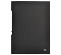 OXFORD Protège-Documents Stand'Up A4 200 vues / 100 Pochettes Couverture Polypro Opaque Noir