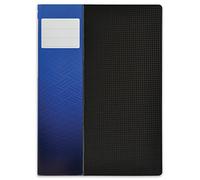 OXFORD Protège-Documents Stand'Up Memphis A4 120 vues / 60 Pochettes Couverture Polypro Noir