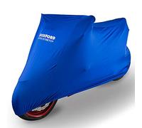 Oxford Protex Premium Housse de Protection élastique pour Moto Usage intérieur Taille XL Bleu
