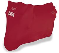 Oxford Protex Stretch-Fit Premium Couverture intérieure de moto, Rouge, Taille S