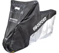 Oxford Rainex, housse de moto imperméable XL Noir/Gris Noir/Gris