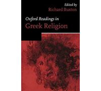 Oxford Readings In Greek Religion