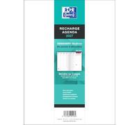 Oxford Recharge Agenda Semainier 2027, 16x24 cm, Cousu