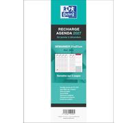 Oxford Recharge Agenda Semainier 2027, 21x27 cm, Cousu