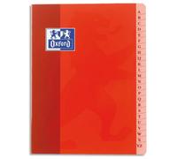Oxford Classique Répertoire agrafé A4 96 pages petits carreaux 5 x 5 mm Couleurs Aléatoires