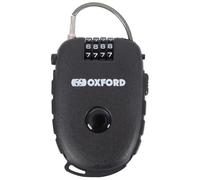 Oxford Retra 120cm Serrure combinée avec câble rétractable