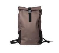 Oxford, Sac à dos Identity Off Road, style Roll Top, 10 compartiments, 20L, PU recyclé RPET, couleur marron, marron, 48x32x11, Business