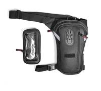 Oxford Sac de jambe étanche pour homme, cuisses, hanches, sac banane, sac banane pour voyage, équitation, moto, crossbody, téléphone portable, sac banane pour homme, 1 pièce, Taille unique