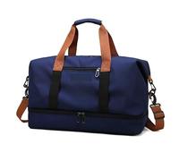 Oxford Sac de Voyage Sacs à Main Grande capacité Bagages Hommes Femmes épaule extérieur fourre-Tout Week-End étanche(Deep Blue)