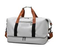 Oxford Sac de Voyage Sacs à Main Grande capacité Bagages Hommes Femmes épaule extérieur fourre-Tout Week-End étanche(Deep Gray 2)