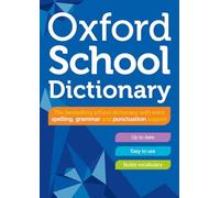 Oxford School Dictionary by Oxford Dictionaries Paperback Book Oxford Dictionaries (Auteur)