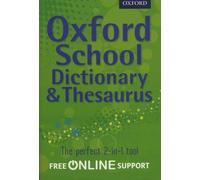 Oxford School Dictionary & Thesaurus