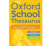 Oxford School Thesaurus - Oxford Dictionaries - Oxford University Press - Livre en Anglais - Paperback Oxford DictionariesOxford Dictionaries (Auteur)