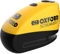 Oxford Rider Equipment Antivol disque XA7 Screamer – Alarme – Jaune 7 mm