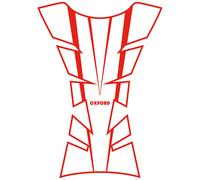 Oxford Sheer Arrow Pad de réservoir, Rouge, Taille unique
