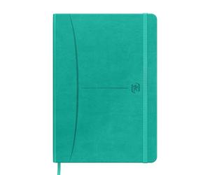 Oxford Signature Carnet ligné 80 feuilles Turquoise Format A5