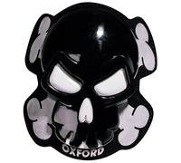 Oxford Skull Curseurs de genou, noir pour homme