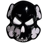 Oxford Rider Equipment – Curseurs de genou Skull – Noir