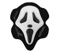 Oxford Rider Equipment Paire de genouillères pour moto Screamer Blanc (OX684)