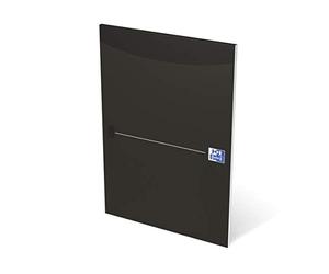Oxford Smart Black 100050240 Lot de 10 bloc-notes Ligné 9 mm 90 feuilles 90 g/m² Noir A4