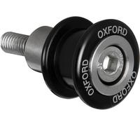 Oxford Spinners, bobines pour stand de paddock M6 x 10 mm Noir/Argent Noir/Argent