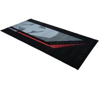 Oxford Sport, tapis d entretien Noir/Gris/Rouge Noir/Gris/Rouge