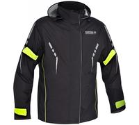 Oxford Stormseal Veste de pluie moto, noir-jaune, taille S pour homme