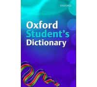 Oxford Student's Dictionary: 2007