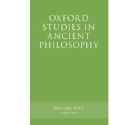 Oxford Studies in Ancient Philosophy, Volume 46 (2014-08-12)