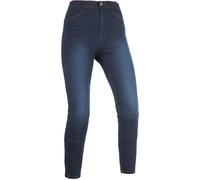 Oxford Super Indigo Long Dames Moto Jeggings, Indigo, Taille 16