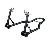 Oxford Big Black Biker Rear Stand Support Argenté