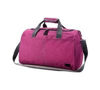 Oxford Tissu Femmes Sac de Voyage étanche Hommes Affaires polochon Bagages Emballage à Main épaule Sacs Rangement Vacances fourre-Tout(Rose Red Small Size)