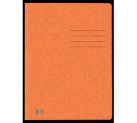 Oxford Top File+ A4 Flap Folder - Orange/Black