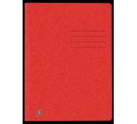 Oxford Top File+ A4 Flap Folder - Red/Black
