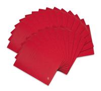 Oxford Top File+ Lot de 25 chemises A4 Rouge foncé