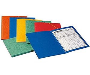 Oxford TopFile+ 400114353 Classeur sans rabat avec élastique Bleu Format A4