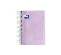 Oxford Touch Agenda 2025/2026, 1 jour par page, couverture extra rigide, 12 x 18 cm, espagnol, couleur mauve