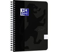 OXFORD TOUCH SPIRAL A5 QUADRILLE 90G Noir G