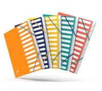 OXFORD Trieur Bicolor Recyc+ A4 12 PositionsCouverture Carte Coloris Assortis